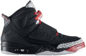Jordan Son of Mars Black Cement Black/Varsity Red-Cement Grey-White (512245-001)
