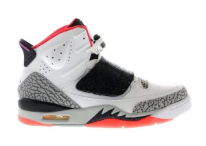 Jordan  Son of Mars Hot Lava White/Fuchsia Flash-Black-Wolf Grey-Hot Lava (512245-105)