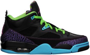 Jordan  Son of Mars Low Bel Air Black/Club Pink-Gamma Blue-Court Purple (580603-019)