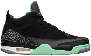 Jordan Son of Mars Low Green Glow Black/Green Glow-Anthracite-Cement Grey (580603-030)