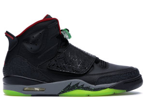 Jordan Son of Mars Marvin the Martian Black/Gym Red-Cool Grey-Green Pulse (512245-006)