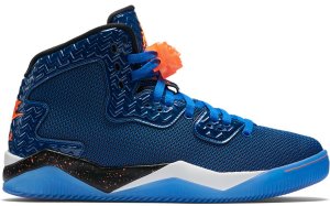 Jordan  Spike Forty Knicks Blue Game Royal/Total Orange-White-Black (807541-405)