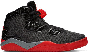 Jordan Spike Forty PE Black Cement Grey Black/Cement Grey-Fire Red (807541-002)
