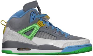 Jordan  Spizike Easter Stealth/Poison Green-University Blue-Blitz Blue-Vivid Sulpher (315371-056)