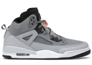 Jordan Spizike Grey Orange Cool Grey/Black-Wolf Grey-Pure Platinum (315371-008)