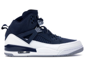 Jordan  Spizike Midnight Navy Midnight Navy/Metallic Silver-White (315371-406)