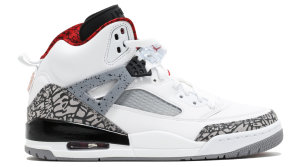 Jordan  Spizike White Cement (2017) White/Varsity Red-Cement Grey-Black-Dark Grey (315371-122)