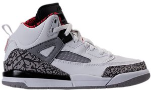 Jordan Spizike White Cement 2017 (PS) White/Varsity Red-Cement Grey-Black-Dark Grey (317700-122)