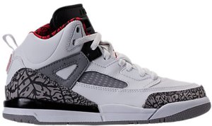 Jordan  Spizike White Cement 2017 (PS) White/Varsity Red-Cement Grey-Black-Dark Grey (317700-122)