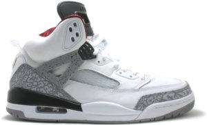 Jordan Spizike White Cement Grey White/Cement Grey-Varsity Red-Black (315371-101)