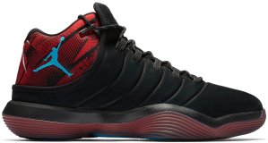 Jordan  Super.Fly 2017 N7 (2017) Black/Dark Turquoise-University Red-White (AH8798-007)