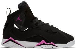 Jordan  True Flight Black Fuchsia Blast White (PS) Black/Fuchsia Blast-White (342775-001)