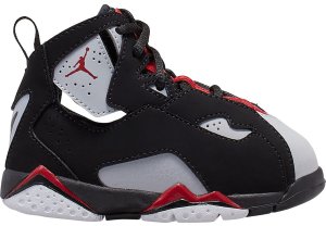 Jordan  True Flight Black Varsity Red Wolf Grey (TD) Black/Varsity Red-Wolf Grey (343797-060)