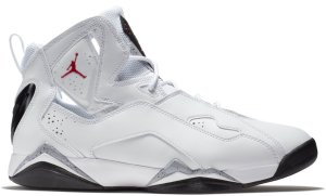Jordan  True Flight White Cement White/Gym Red-Black-Wolf Grey (342964-104)