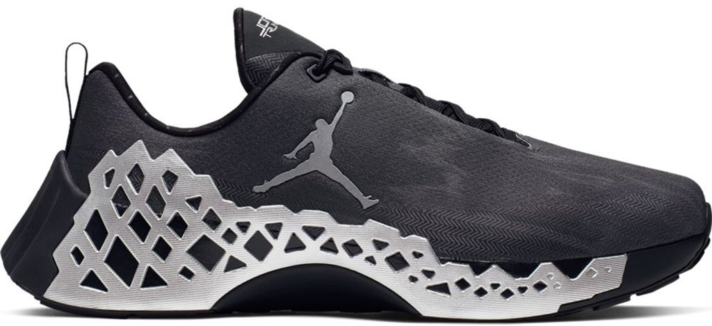 Jordan Trunner Nxt React Black Metallic Silver Black/Anthracite-Metallic Silver (AV1201-001)