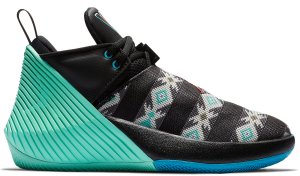 Jordan  Why Not Zer0.1 Low N7 (GS) Black/Varsity Red-Emerald Rise-Dark Turquoise (BV0616-001)
