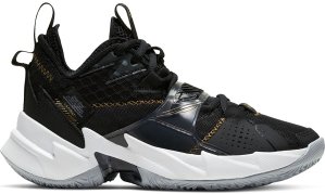 Jordan  Why Not Zer0.3 The Family (GS) Black/Metallic Gold-White-Wolf Grey (CD5804-001)