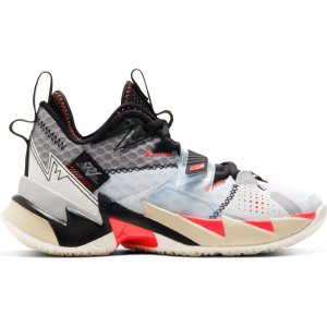 Jordan  Why Not Zer0.3 White Bright Crimson Black (GS) White/Bright Crimson-Black (CD5804-101)