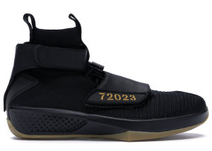Jordan XX Flyknit R&B Melo Black Black/Black-Gum Light Brown (BQ3271-001)