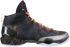 Jordan XX8 SE Christmas Black/White-Reflect Silver-Total Orange (616345-025)