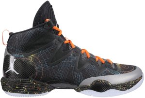 Jordan  XX8 SE Christmas Black/White-Reflect Silver-Total Orange (616345-025)