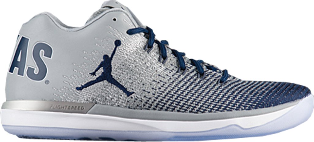 Jordan XXX1 Low Georgetown Wolf Grey/College Navy-White (897564-007)