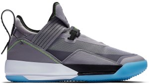 Jordan XXXIII SE Cement Grey Cement Grey/Black-Sail-Volt (CD9561-007/CD9560-007)