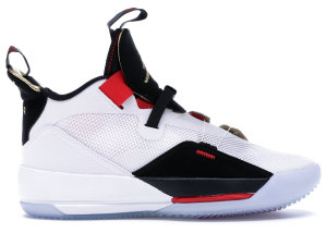 Jordan XXXIII Future of Flight Sail/Metallic Gold-Phantom-University Red (AQ8830-100/BV5072-100 (Overseas))