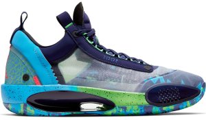 Jordan  XXXIV Low Regency Purple Regency Purple/Rage Green-Persian Violet-Flash Crimson (CZ7747-500)