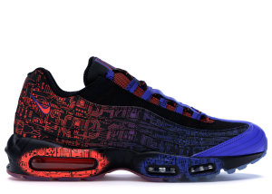 Nike  Air Max 95 Doernbecher (2015) Black/Bright Crimson-Racer Blue-Black (839165-064)