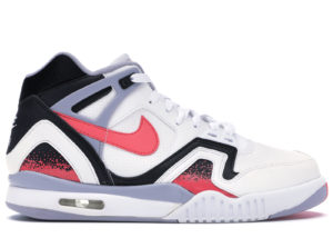 Nike  Air Tech Challenge II Hot Lava (2014) White/Hot Lava-Black-Flat Silver (643089-160)