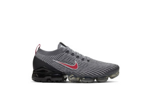 Nike  Air VaporMax Flyknit 3 Particle Grey Particle Grey/Black-Iron Grey-University Red (AJ6900-012)