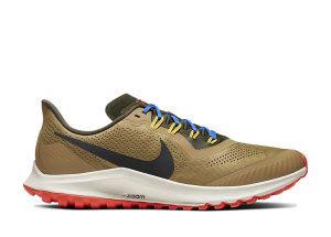 Nike  Air Zoom Pegasus 36 Trail Beechtree Beechtree/Cargo Khaki-Bright-Crimson-Off-Noir (AR5677-200)