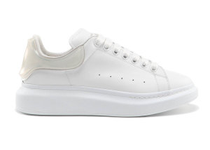 Alexander McQueen  Oversized Clear White/Clear (606549 WHX9H 9085)