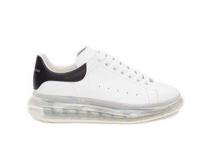 Alexander McQueen  Oversized Clear Sole Black (W) White (611698WHX989061)