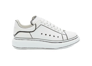 Alexander McQueen  Oversized White Black Outline White/Black (627867WHYBI9061)