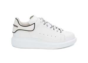 Alexander McQueen  Oversized White Black (W) White (621056WHXMT9074)