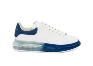 Alexander McQueen  Oversized Worker Blue Sole White (604232WHX9V9098)