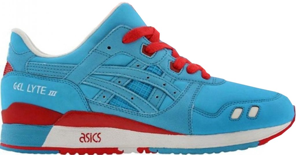 ASICS Gel-Lyte III Bait Blue Ring Blue/Red (H20DJ-4623)
