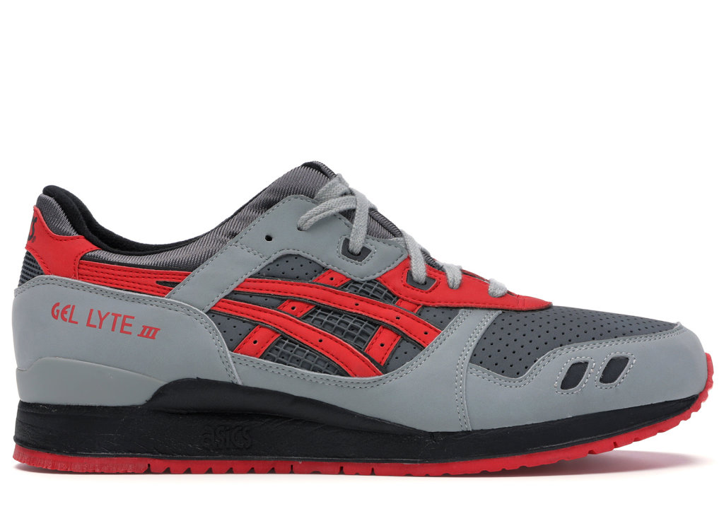 ASICS Gel-Lyte III Ronnie Fieg Super Red Gray/Red (H00JJ-6521)