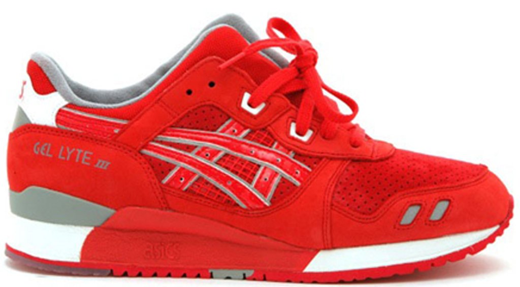 ASICS Gel-Lyte III Ronnie Fieg x Nice Kicks 1.0 Red/Red (H93CK-2323)