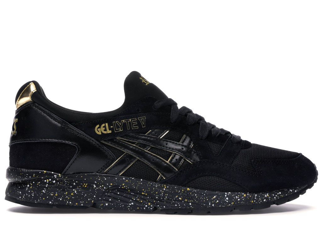 ASICS Gel-Lyte V Atmos “Black and Gold” Black/Gold (H61AK-9090)