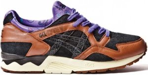 ASICS Gel-Lyte V Extra Butter “Snake Charmer” Saddle/Black/Paisley (H31FK 8690)