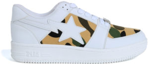 BAPE  STA Low M1 White White (1F70-191-002)