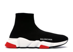 Balenciaga  Speed Trainer Black Red 2019 (W) Black/White-Red (525715 W05G0 1000)