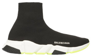 Balenciaga Speed Trainer Black Yellow 2019 Black (530455W05G01000)