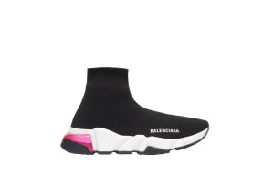 Balenciaga  Speed Trainer Clearsole Pink (W) Black (607543 W05GG 1014)