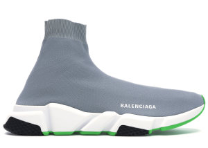 Balenciaga  Speed Trainer Gray Green Grey/Green (530351W05G01342)