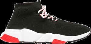 Balenciaga Speed Trainer Lace Up Black Red 2018 (W) Black (506343 W07U0 1000)