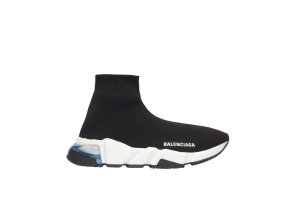 Balenciaga  Speed Trainers Clearsole Black (607544W05GG1010)